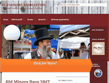 Tablet Screenshot of oldminers.org